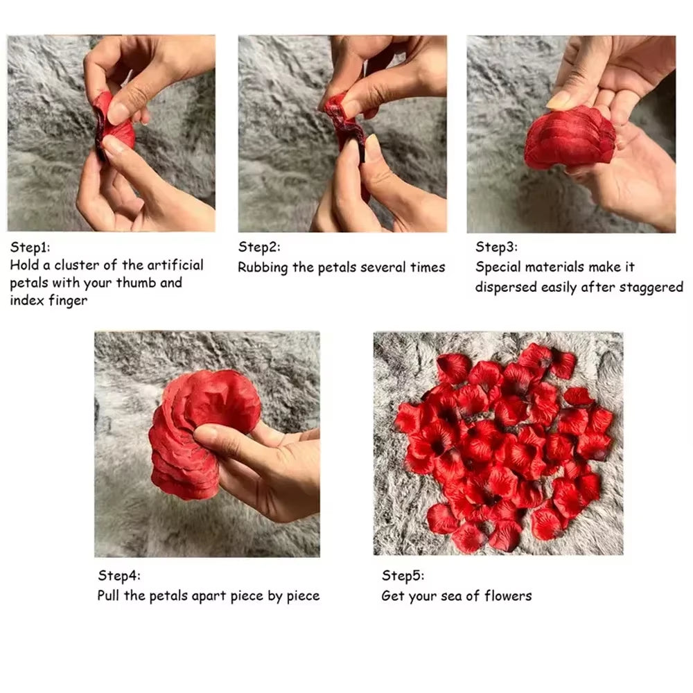 Artificial Rose Petals 