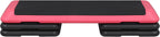 43'' Exercise Aerobic Step Platform, Adjustable Fitness Stepper with 4 Stackable Risers, Aerobics Stepper Workout Stepper for Home Gym Cardio Strength & Training