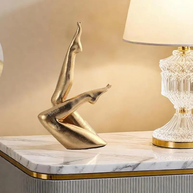 Elegant Female Legs Sculptures