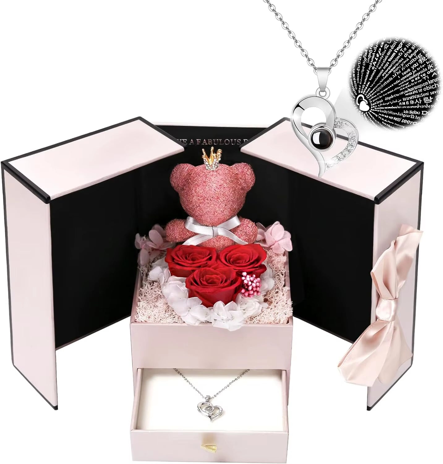 The Rose Bear Gift Box 