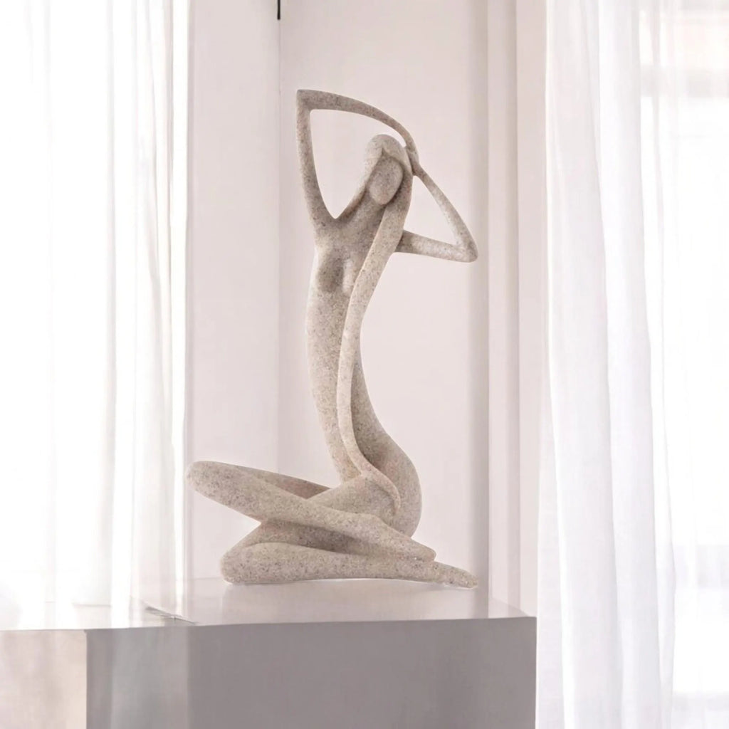 Modern Abstract Feminine Sculpture