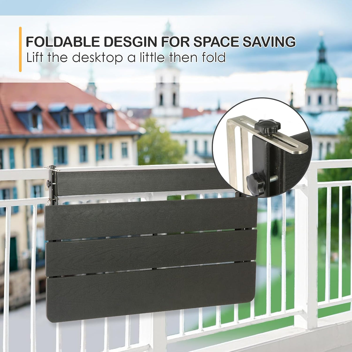 Folding Balcony Bar Table 