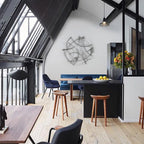 Modern Abstract Metal Wall Decor 