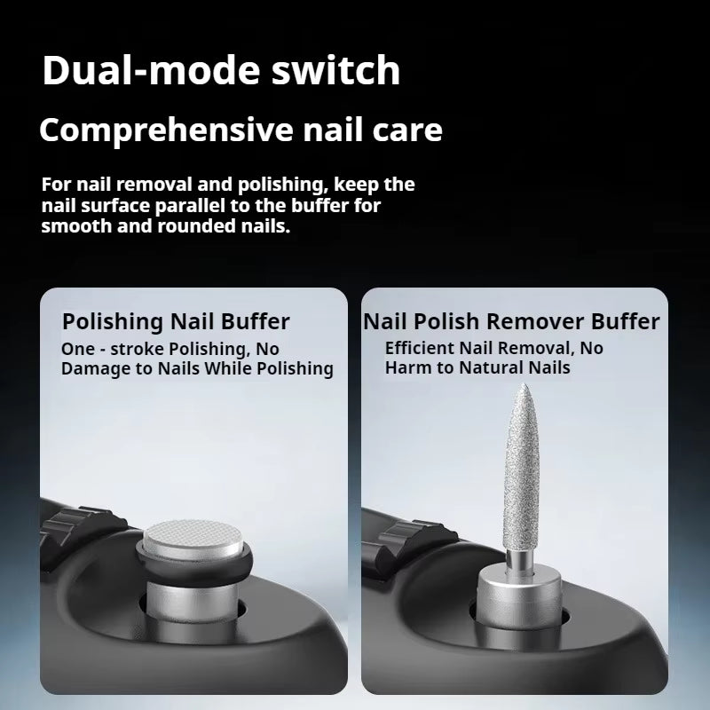 3-in-1 Electric Nail Clipper & Automatic Trimmer – HD Digital Display & Magnifying Glass Nail Care System