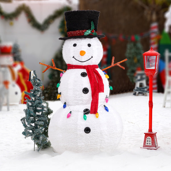 Lighted Snowman