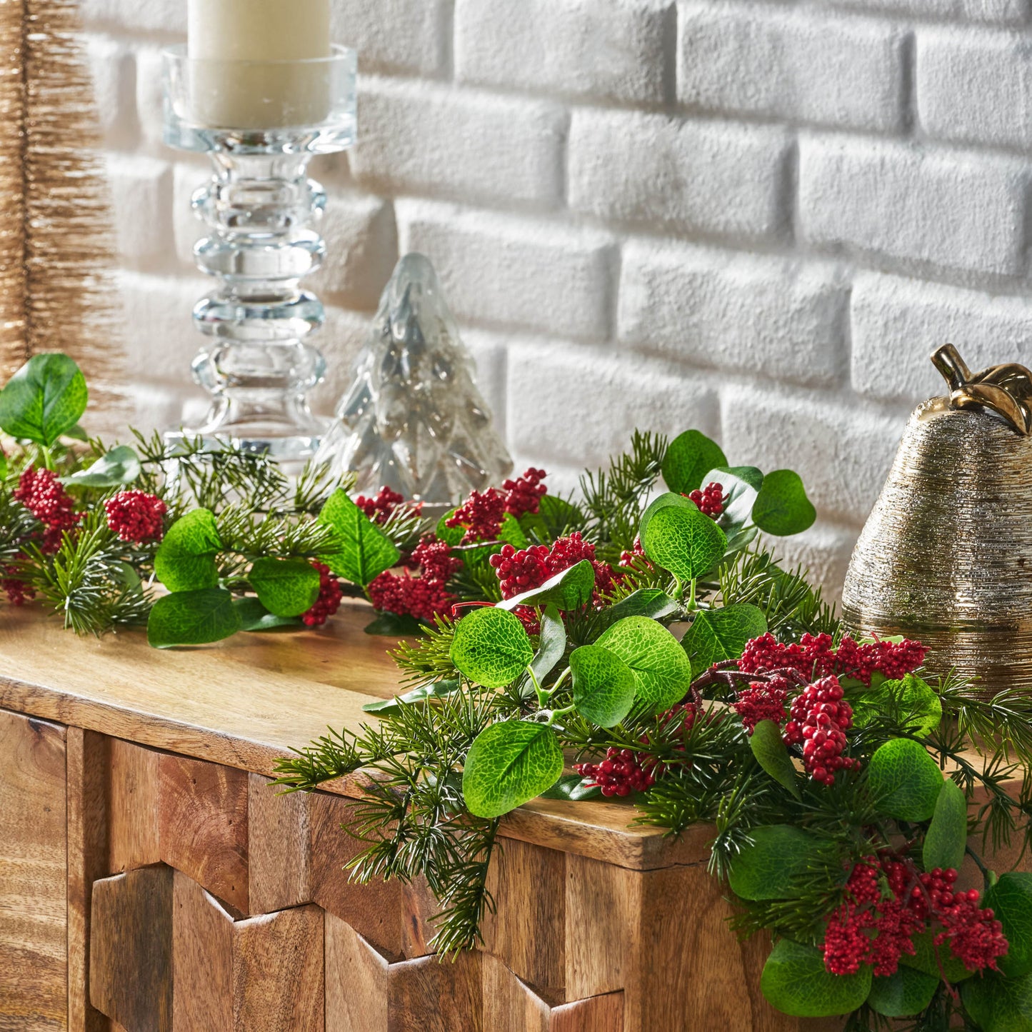 Berry/Leaves Garland