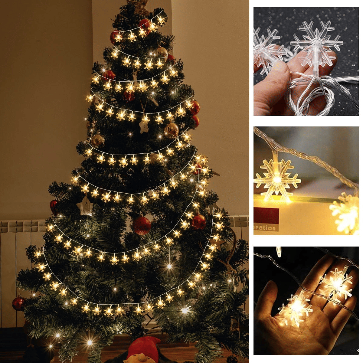 Christmas Snowflake Lights (2)