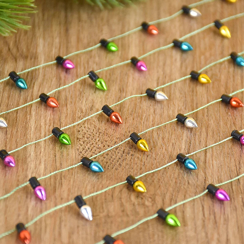 Colorful String Bulbs Garland