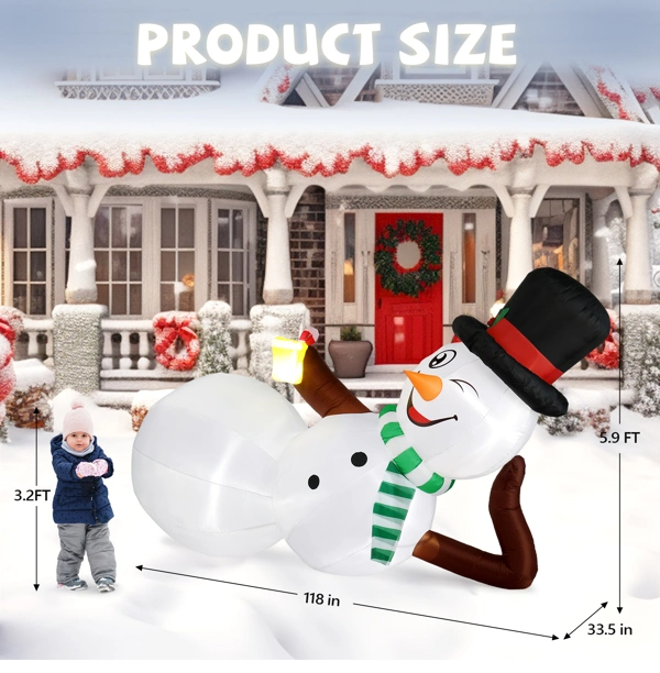 Blow Up Snowman