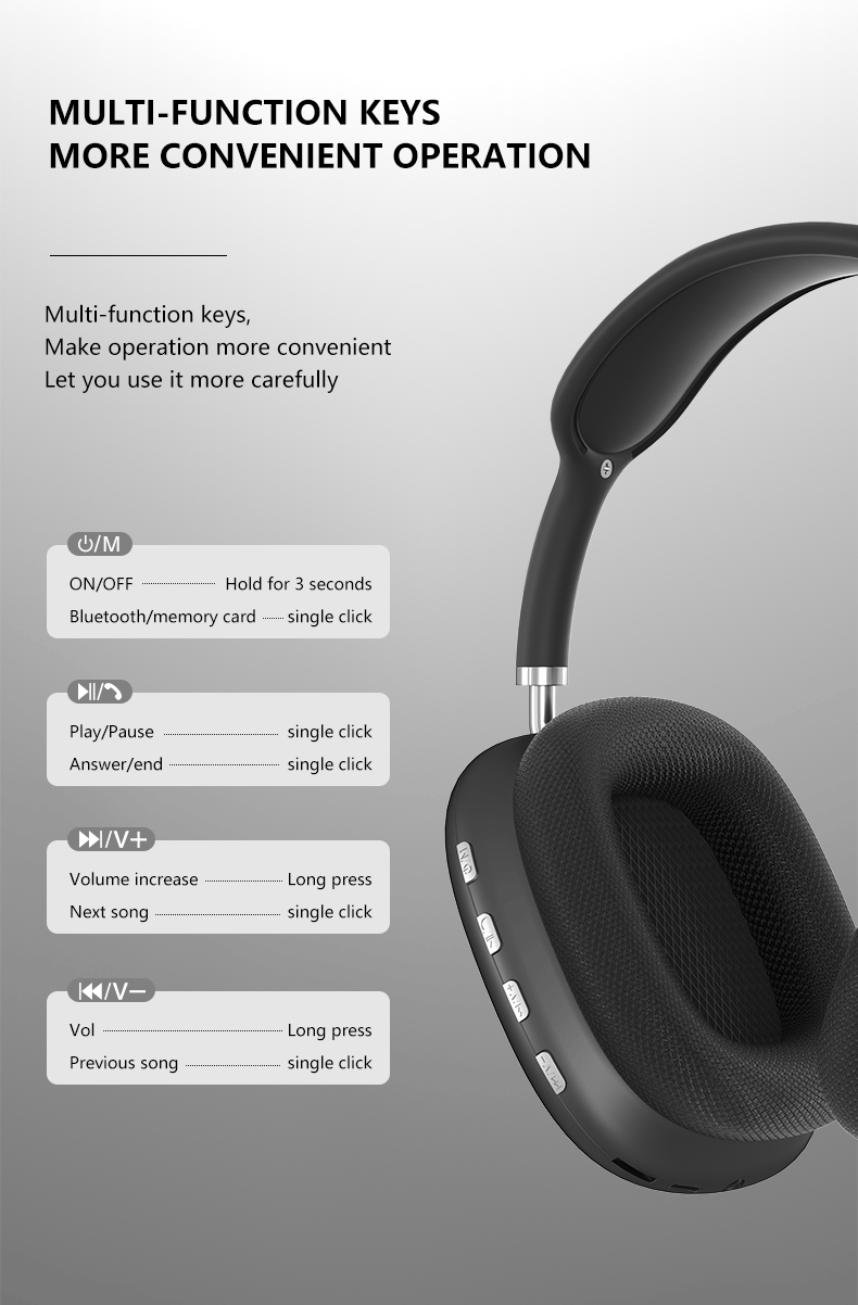 Pro Max Wireless Headphones