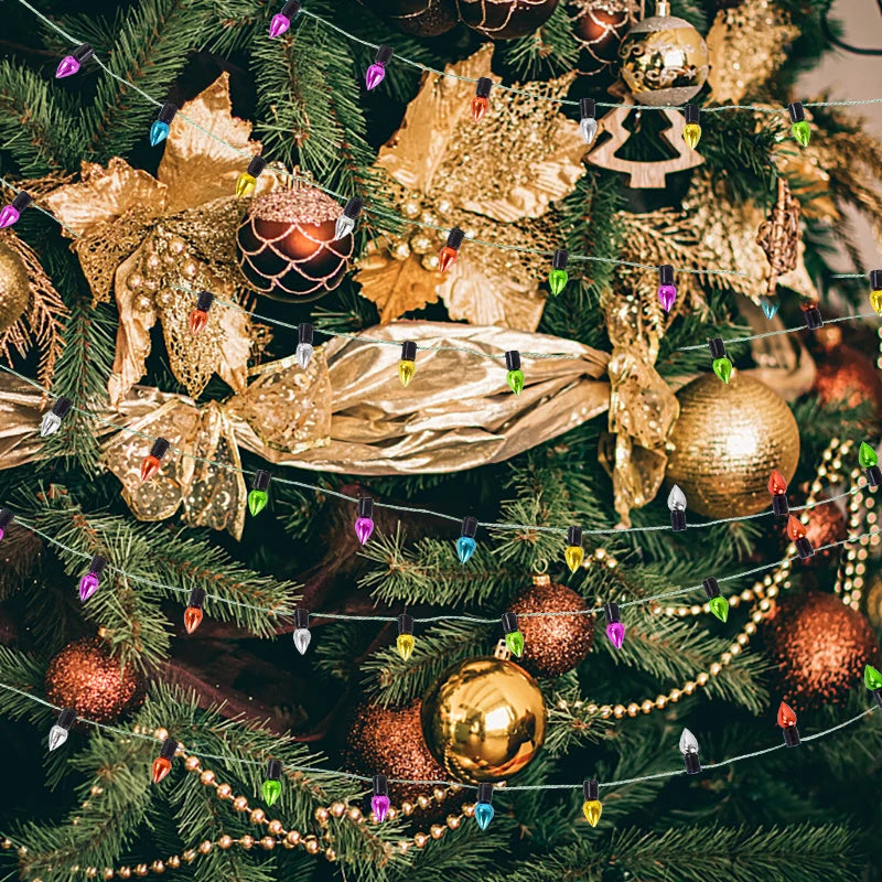 Colorful String Bulbs Garland