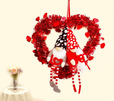 Valentine's Day Doll Garland