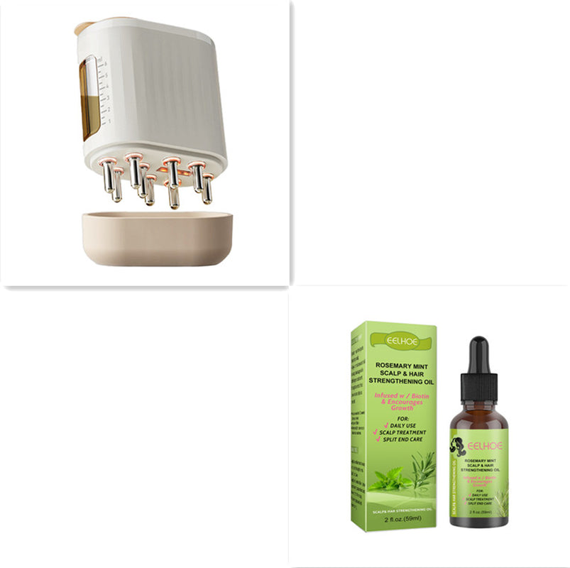 Electric Scalp Massager & Hair Oil Applicator