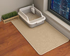 Double Layer Cat Litter Mat – Waterproof Honeycomb Anti-Tracking Litter Box Mat