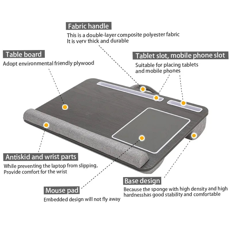 Multifunctional Portable Laptop Desk