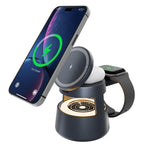 5-in-1 Wireless Charging Station with MagSafe & Mushroom Light
