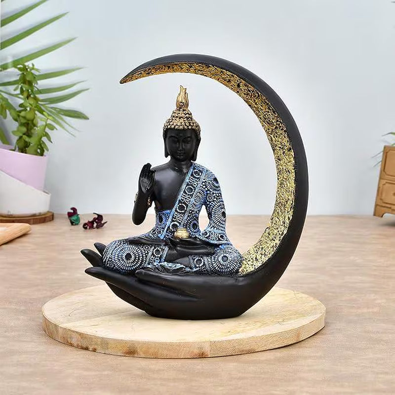 Samadhi Buddha Showpiece Figurine