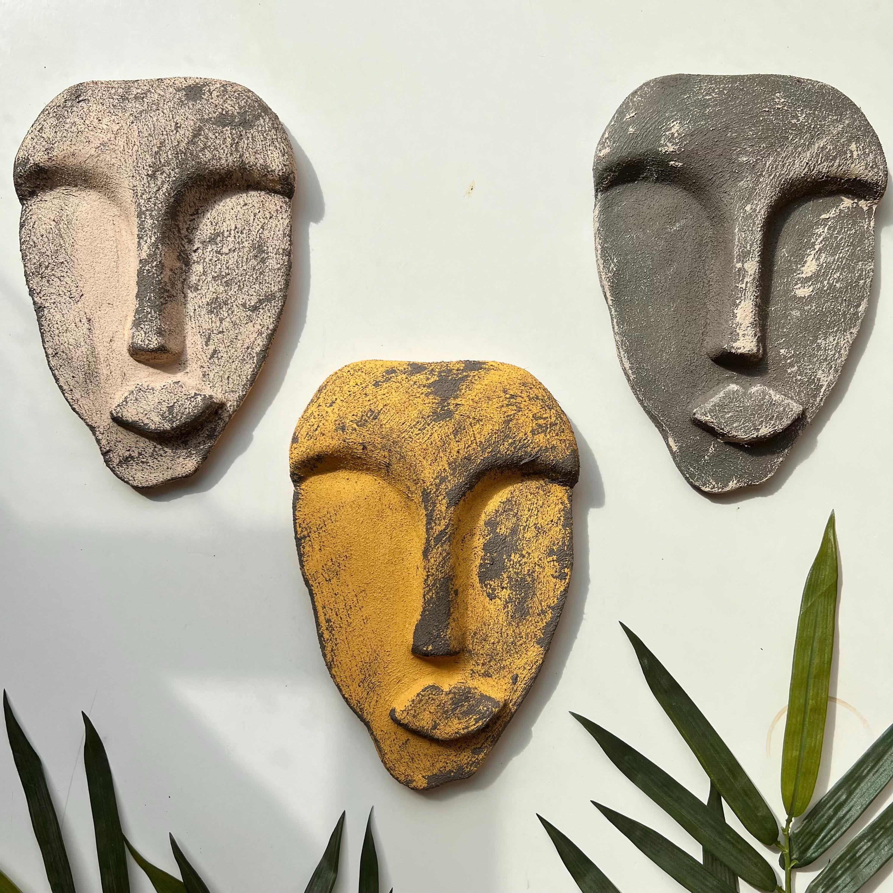 3-Piece Decorative Wall Mask Set