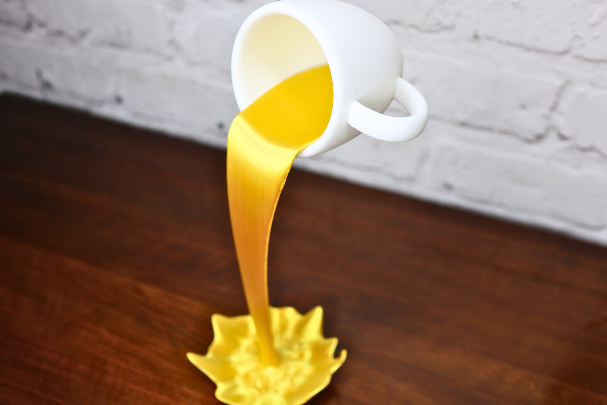 Gravity-Defying Liquid Sculpture