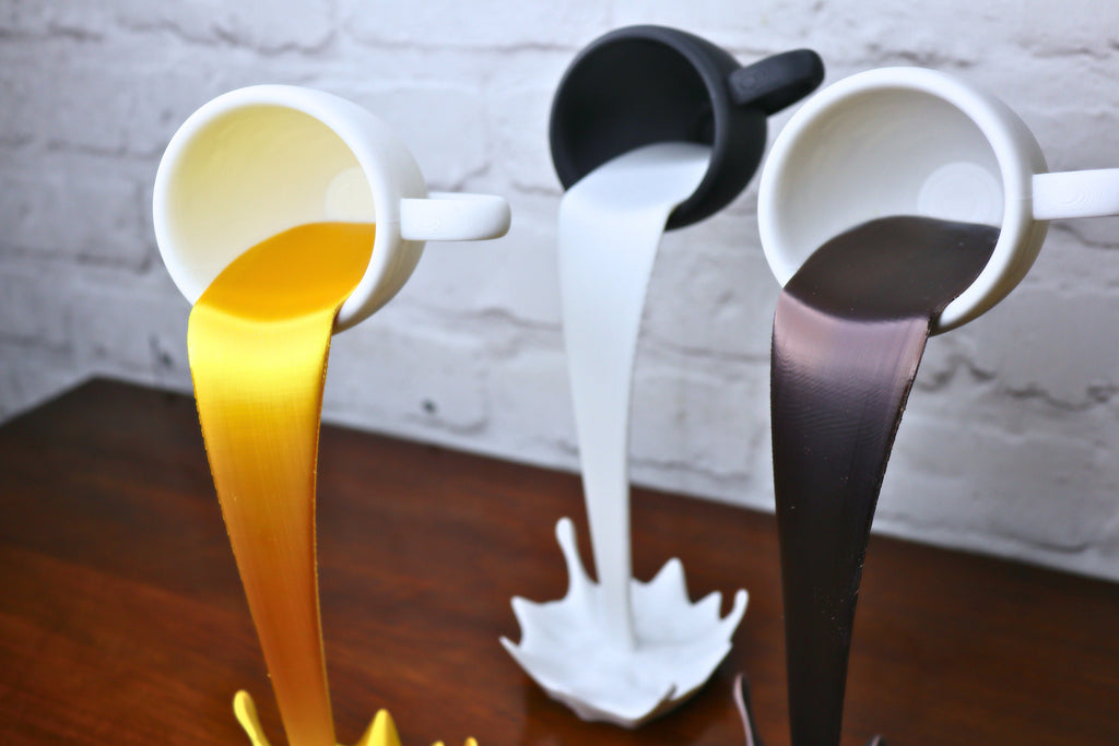 Gravity-Defying Liquid Sculpture