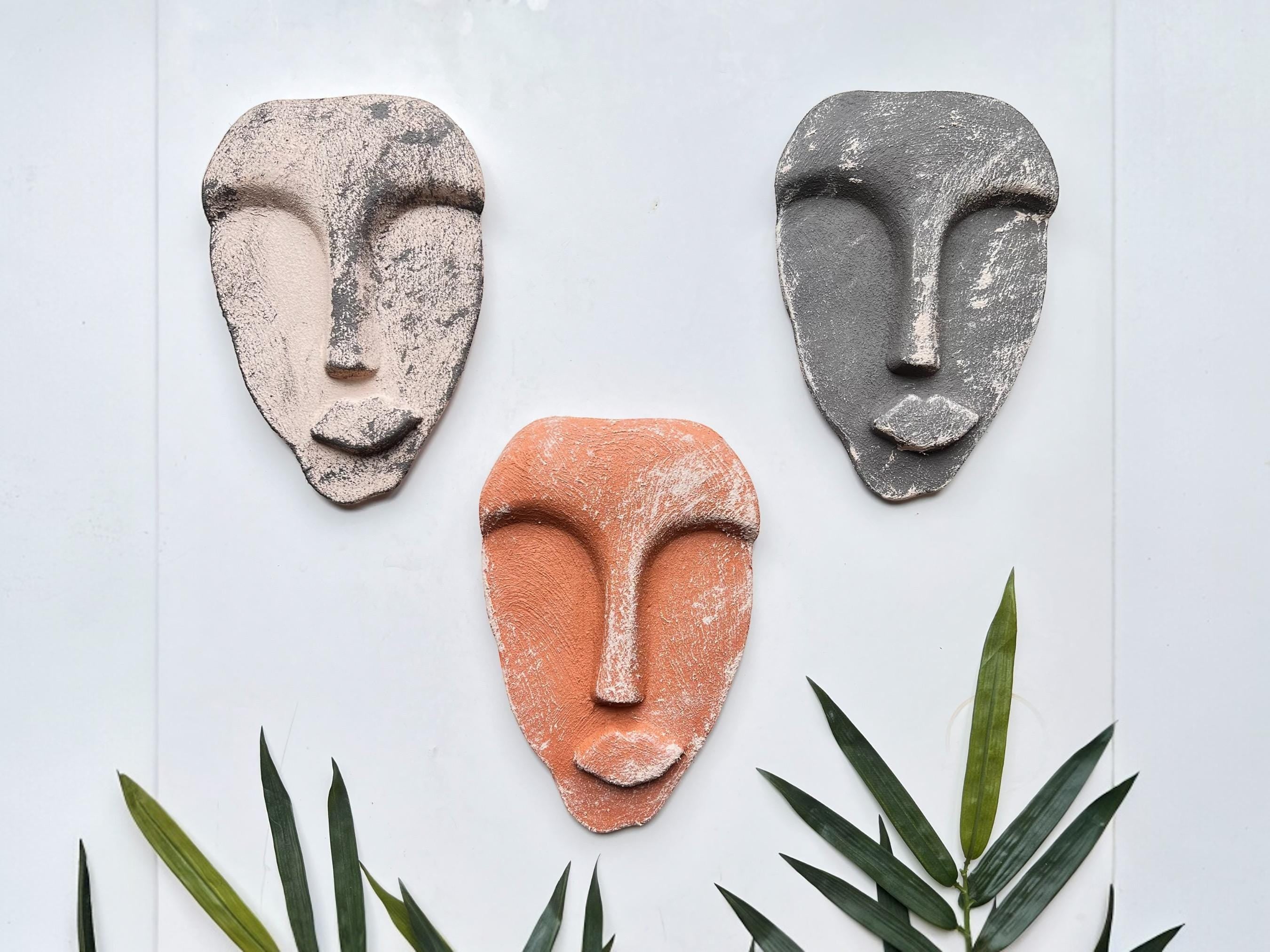 3-Piece Decorative Wall Mask Set