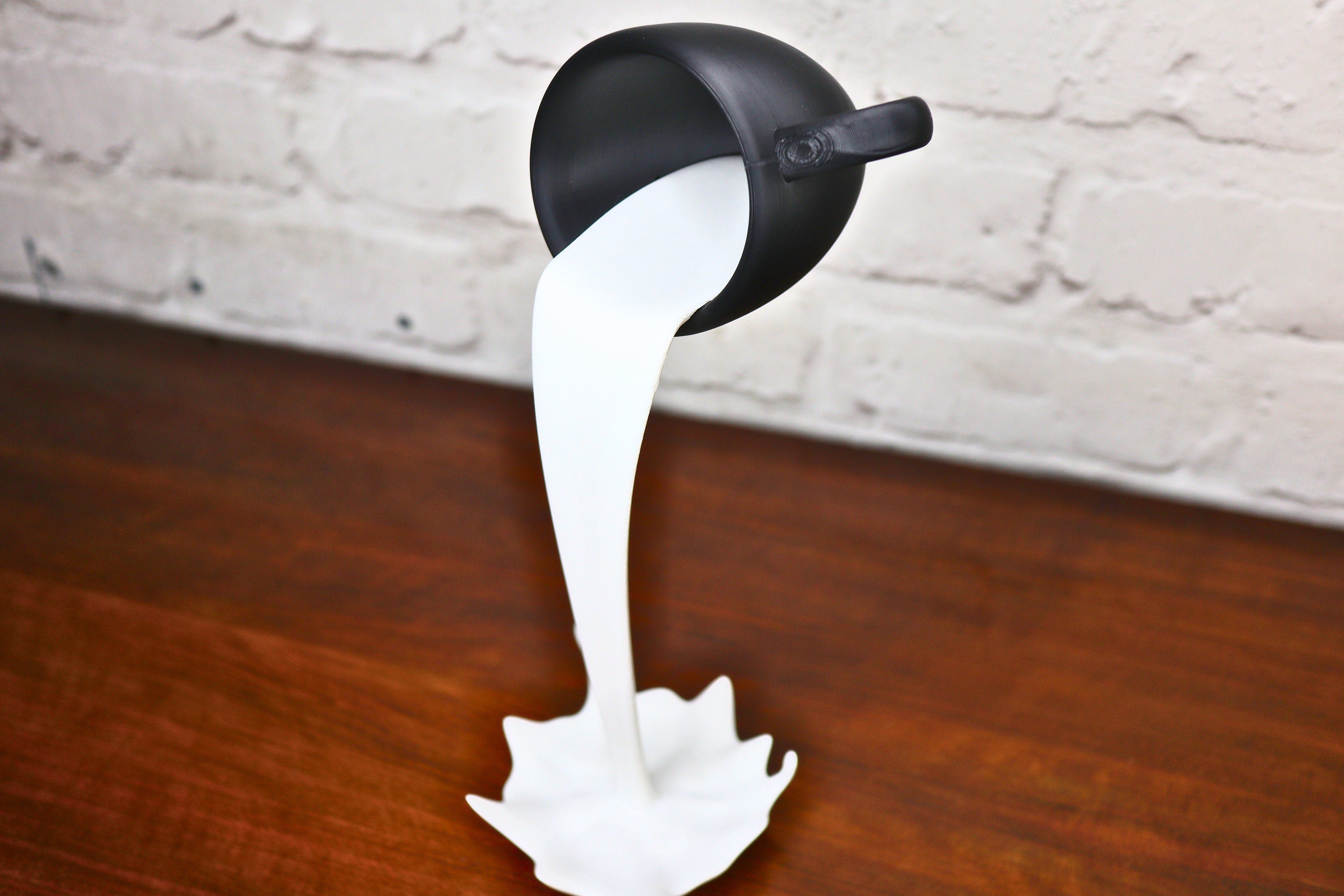 Gravity-Defying Liquid Sculpture