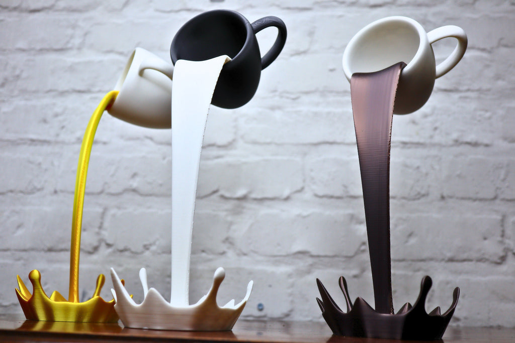 Gravity-Defying Liquid Sculpture