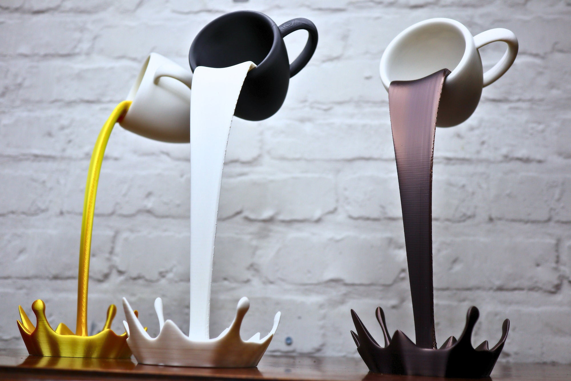 Gravity-Defying Liquid Sculpture