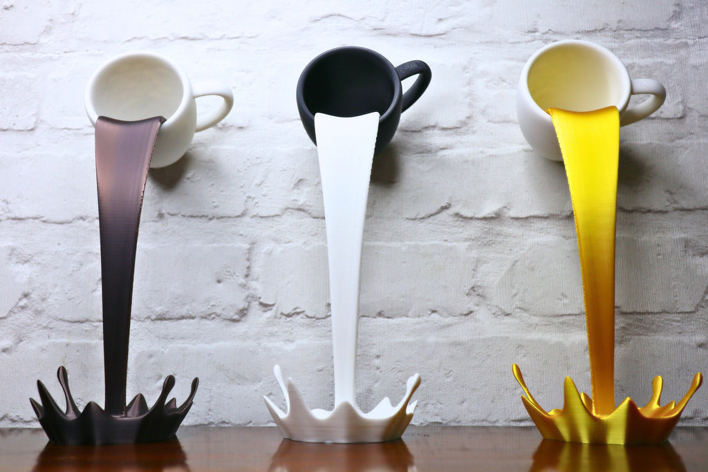 Gravity-Defying Liquid Sculpture