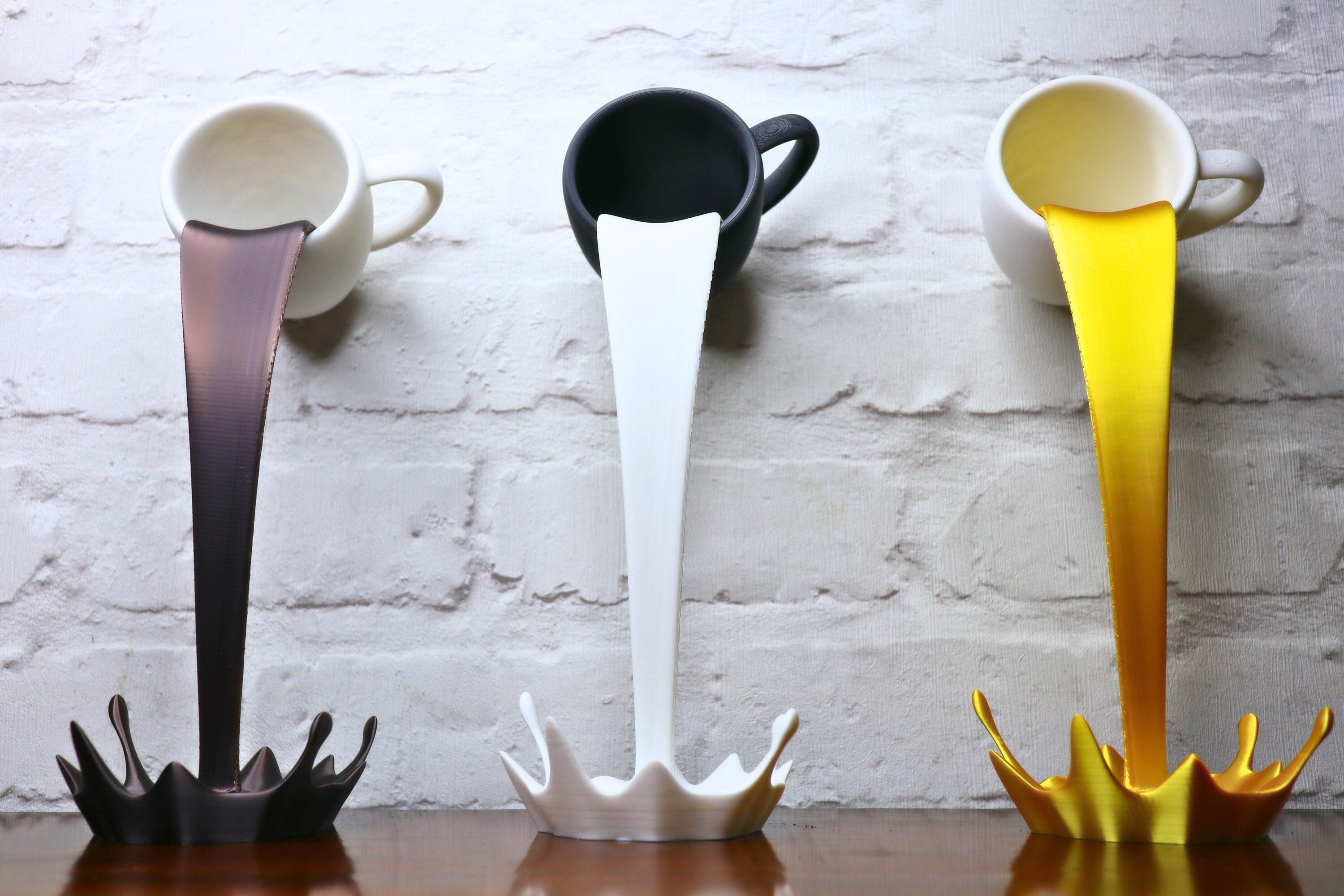 Gravity-Defying Liquid Sculpture