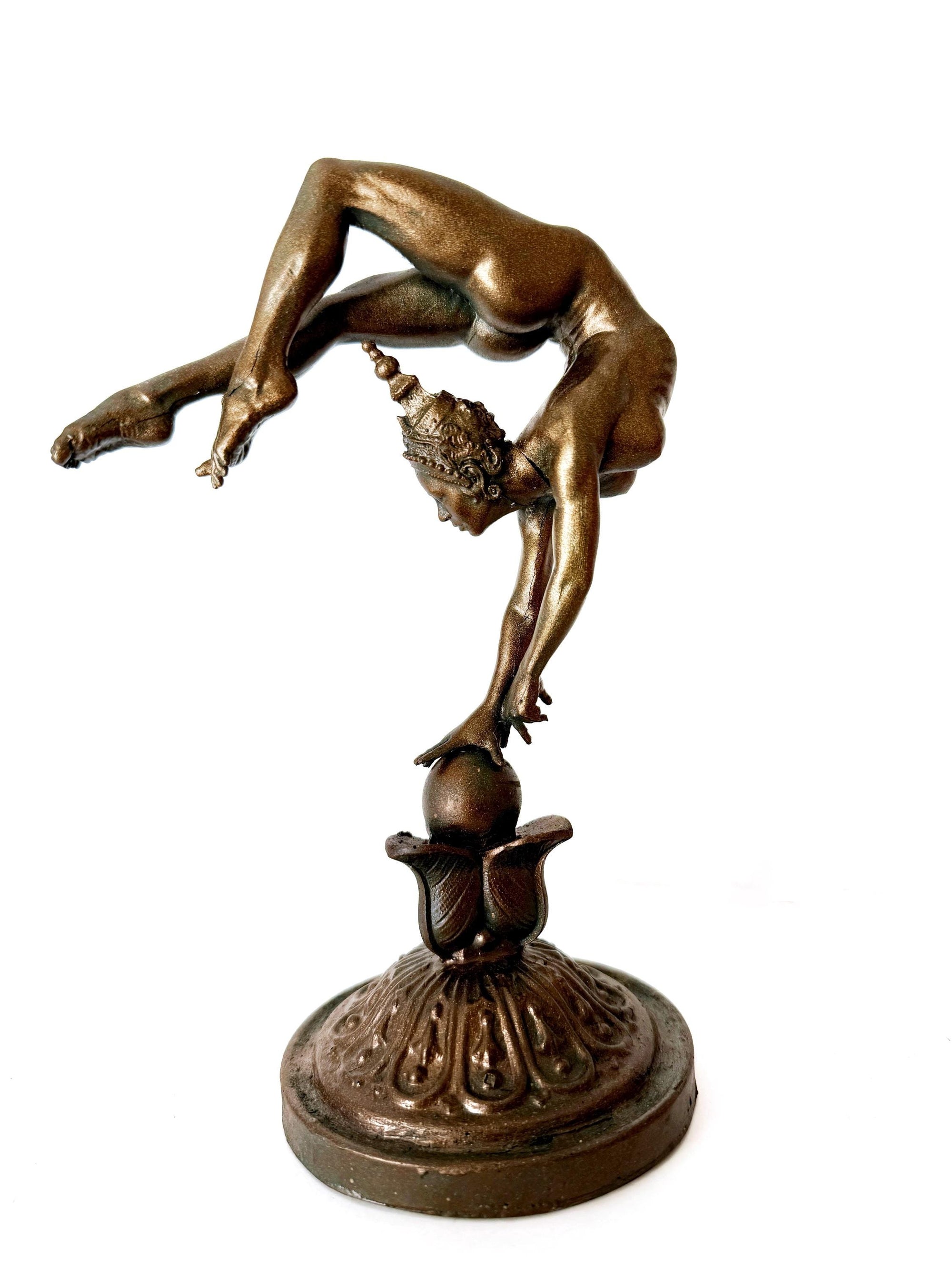 Contortionist Dancer Statue