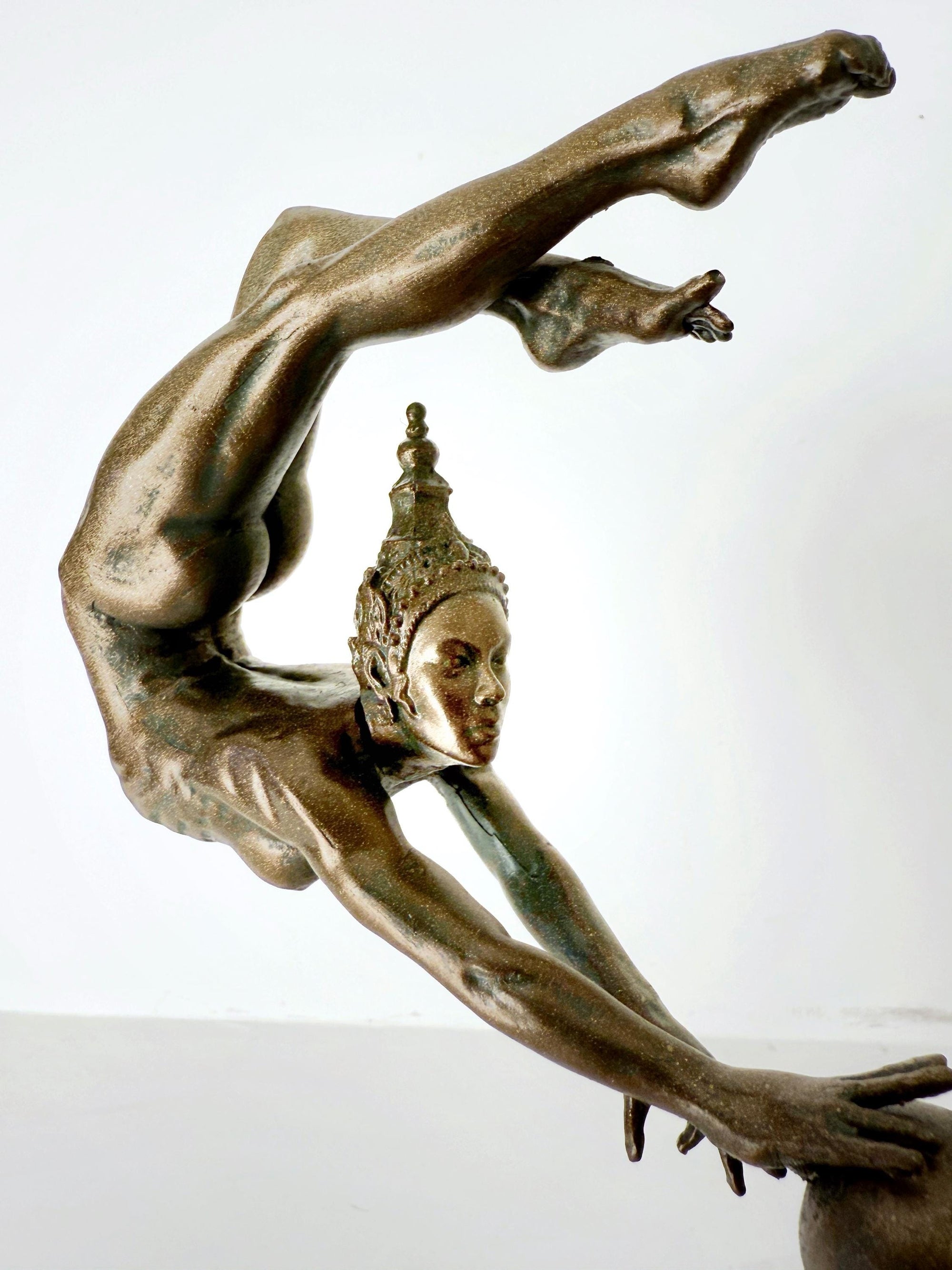 Contortionist Dancer Statue