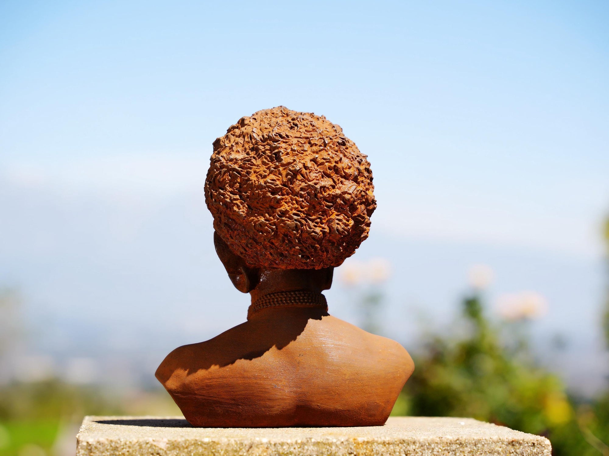 African Woman Bust