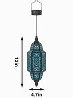 Moroccan Style Metal Solar Lantern