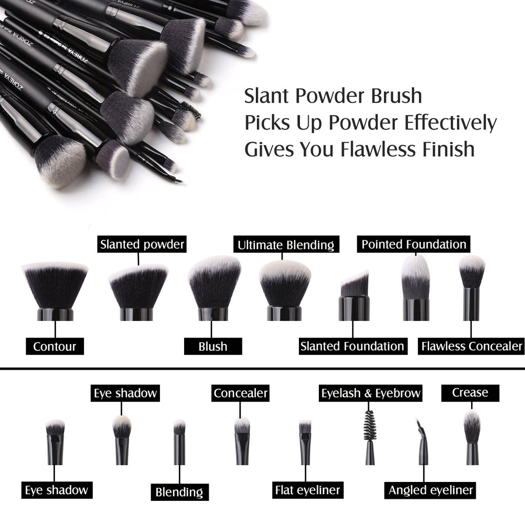 ZOREYA Makeup Brushes 
