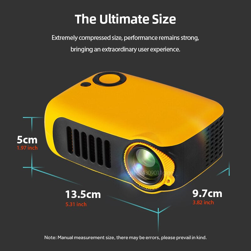 Portable 3D LED Video Projector 