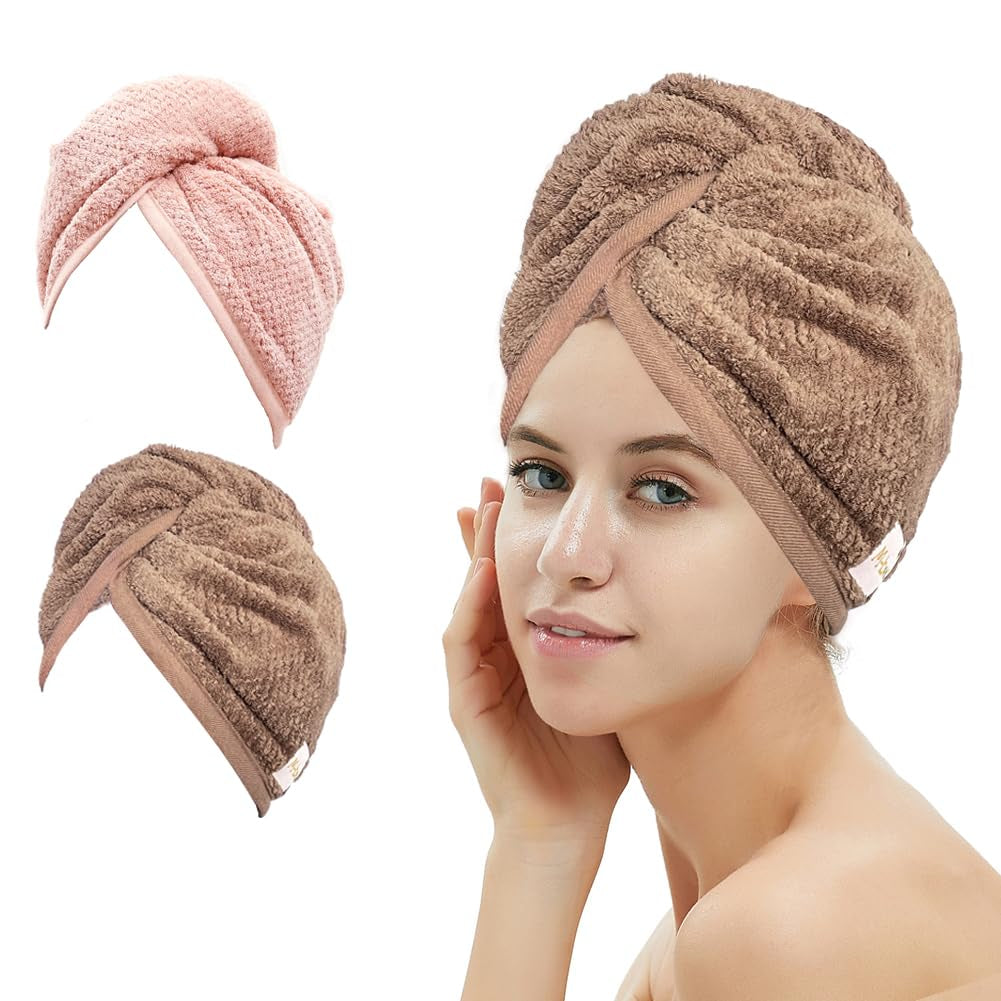 Microfiber Hair Towel Wrap