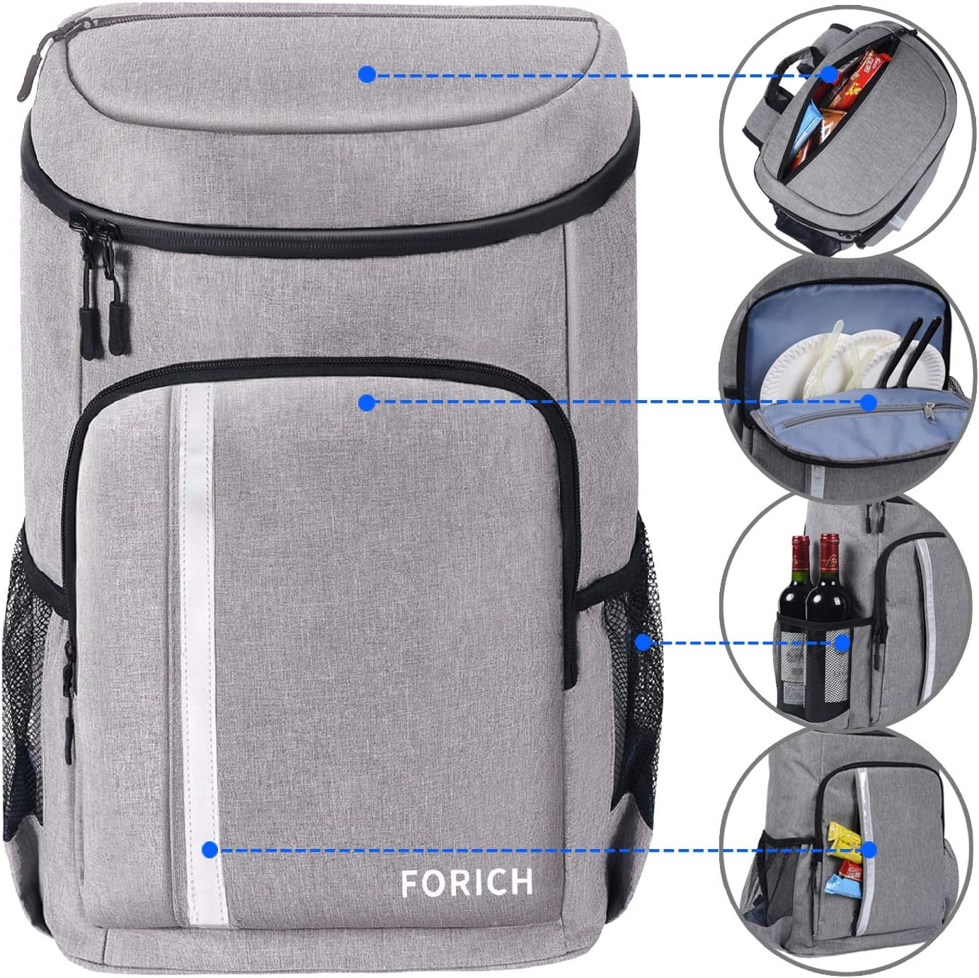 Lightweight Soft Beach Cooler Backpack