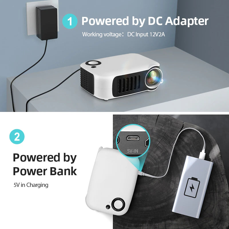 Portable 3D LED Video Projector 