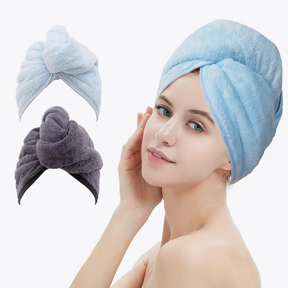 Microfiber Hair Towel Wrap