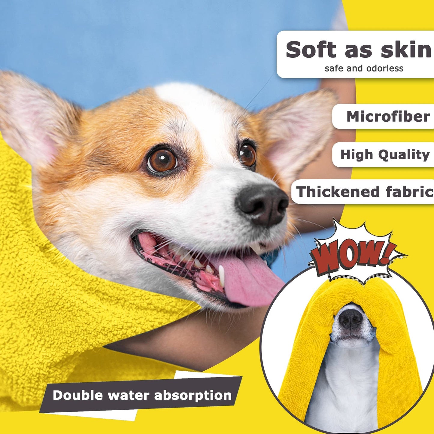 Microfiber Pet Towel