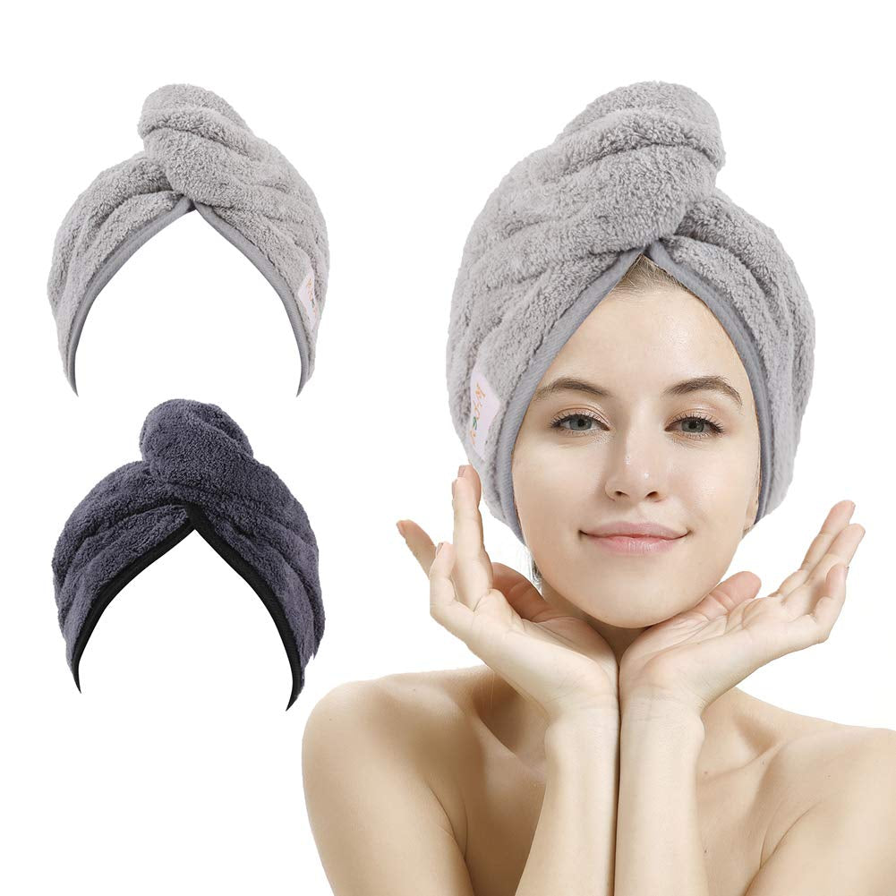 Microfiber Hair Towel Wrap